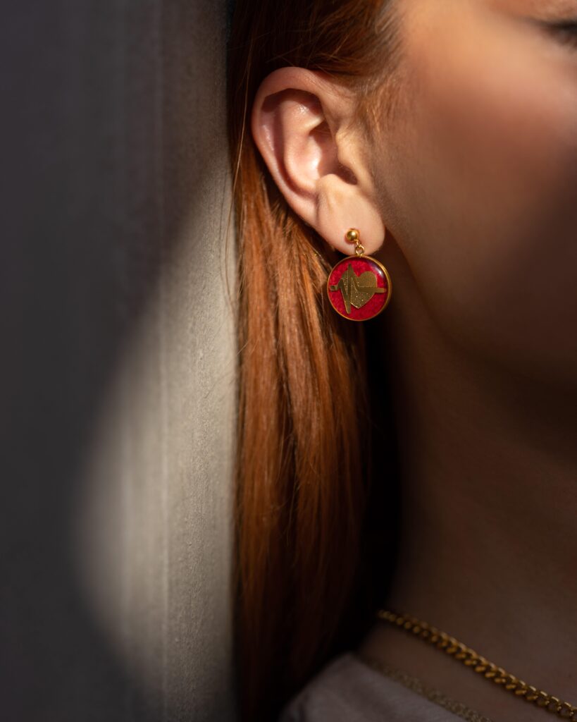 گوشواره ضربان قلب