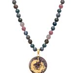 گردنبند گرد طاووس