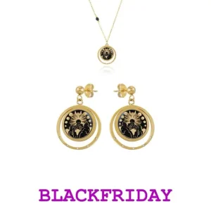 گوشواره و گردنبند تابان