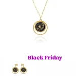 گوشواره و گردنبند واو اسلیمی