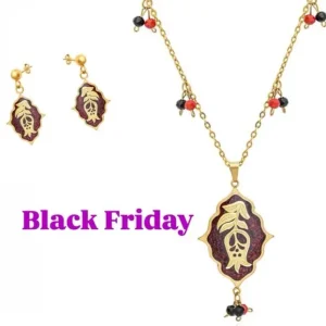 گوشواره و گردنبند ترنج نارمیلا