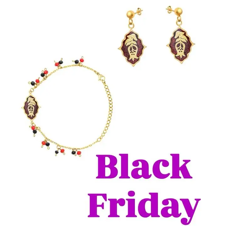 WhatsApp Image 2025-11-26 at 17.48.28 دستبند و گوشواره ترنج نارمیلا - Image 1