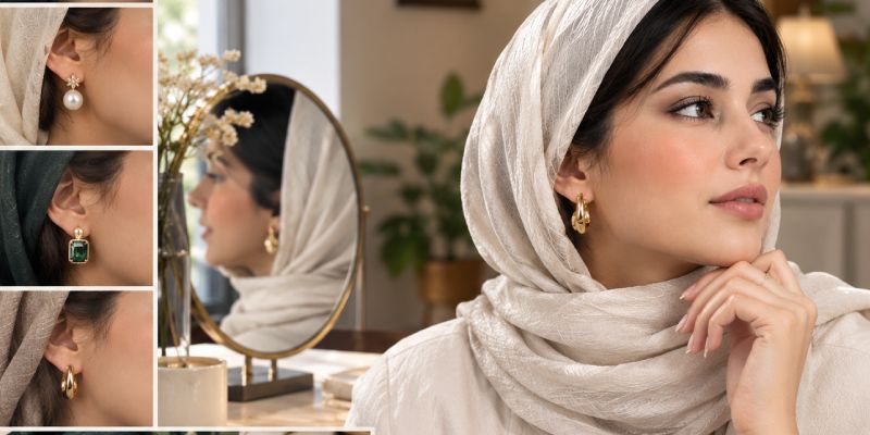 اصول طلایی انتخاب گوشواره برای موی کوتاه